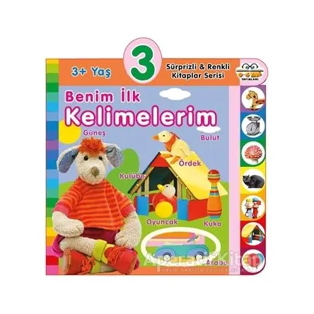 3+ Yaş Benim İlk Kelimelerim - Kolektif - 0-6 Yaş Yayınları