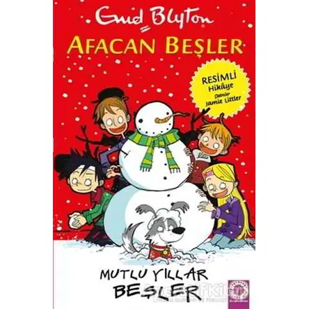 Afacan Beşler - Mutlu Yıllar Beşler - Enid Blyton - Artemis Yayınları