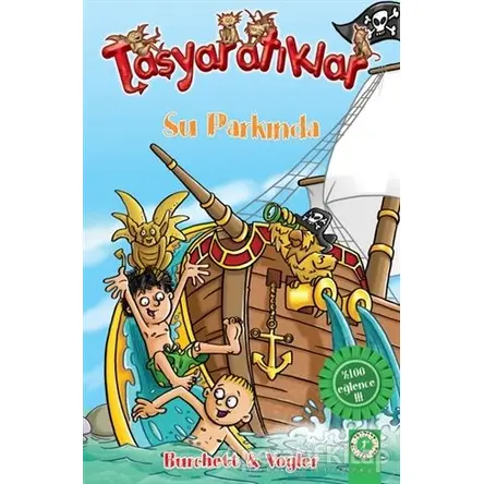 Taşyaratıklar Su Parkında - Burchett - Artemis Yayınları