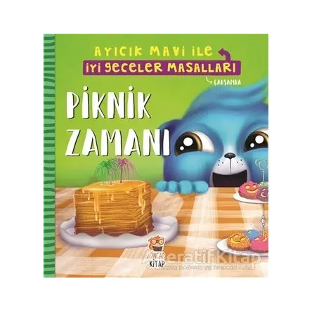 Piknik Zamanı - Ayıcık Mavi İle İyi Geceler Masalları - Melek Dinçer - Sincap Kitap