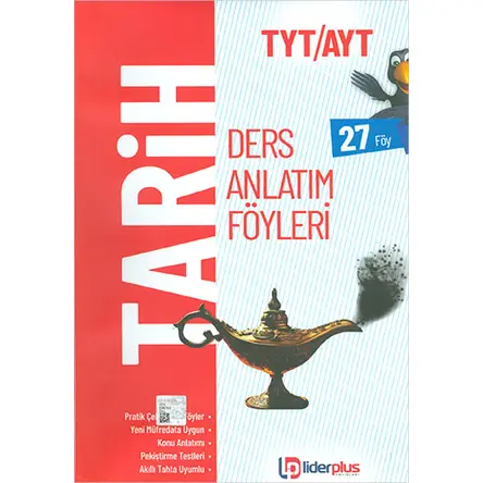 Lider Plus TYT-AYT Tarih Ders Anlatım Föyleri