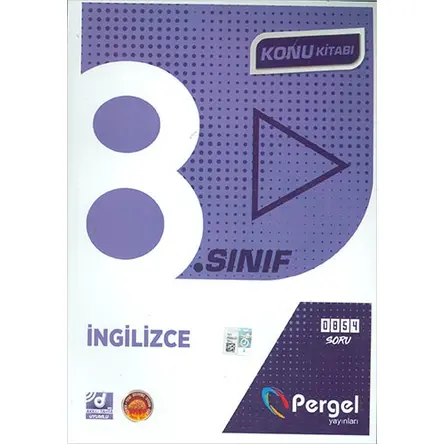 8.Sınıf İngilizce Konu Kitabı Pergel Yayınları