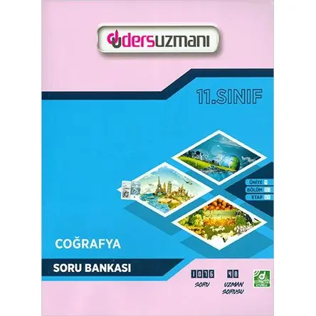 11. Sınıf Coğrafya Soru Bankası Kitap - Kolektif - Ders Uzmanı Yayınları