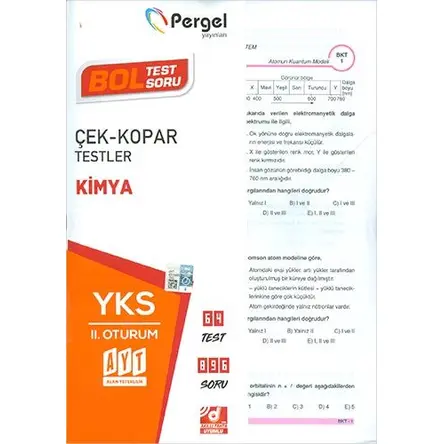 Pergel AYT Kimya Çek Kopar Testler