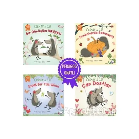 Pedagog Onaylı Hikayeler Set 3 – 4 Kitap - Kolektif - İndigo Çocuk