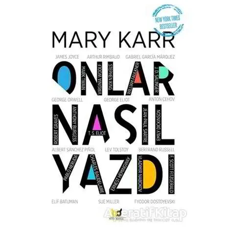 Onlar Nasıl Yazdı - Mary Karr - Beyaz Baykuş Yayınları