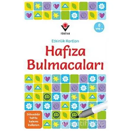 Hafıza Bulmacaları - Etkinlik Kartları - Sarah Khan - TÜBİTAK Yayınları