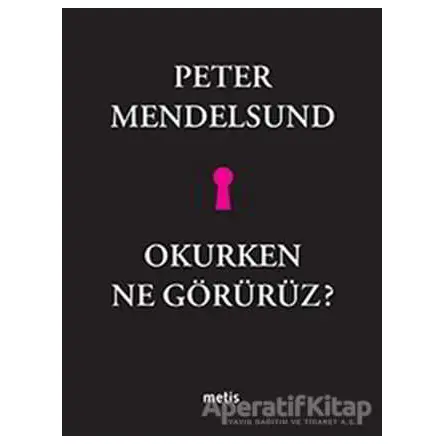 Okurken Ne Görürüz? - Peter Mendelsund - Metis Yayınları