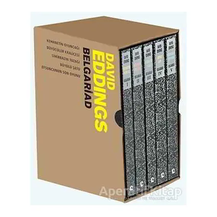 Belgariad (5 Cilt Takım) - David Eddings - Metis Yayınları