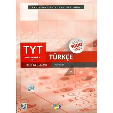 FDD TYT Türkçe Deneme Sınavı 40x40 1600 Soru