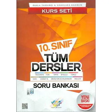 FDD 10.Sınıf Tüm Dersler Soru Bankası Kurs Seti