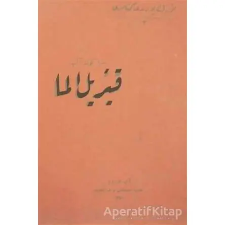 Kızıl Elma (Osmanlıca) - Ziya Gökalp - Gece Kitaplığı