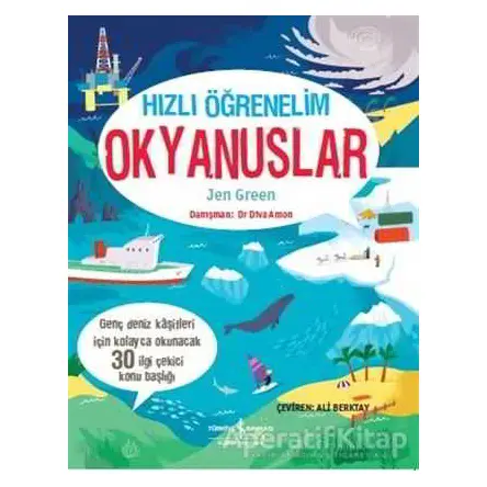 Hızlı Öğrenelim - Okyanuslar - Jen Green - İş Bankası Kültür Yayınları