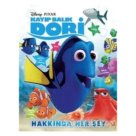 Kayıp Balık Dori - Hakkında Her Şey - Glenn Dakin - Beta Kids