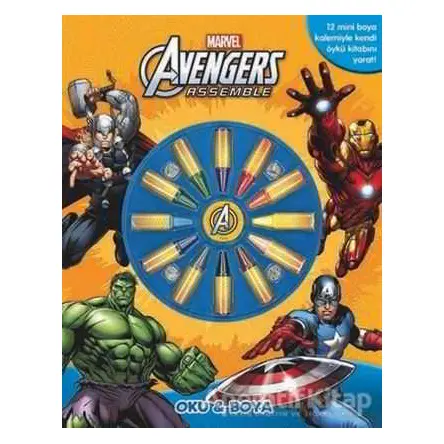 Marvel Avengers Assemble: Oku ve Boya - Kolektif - Beta Kids