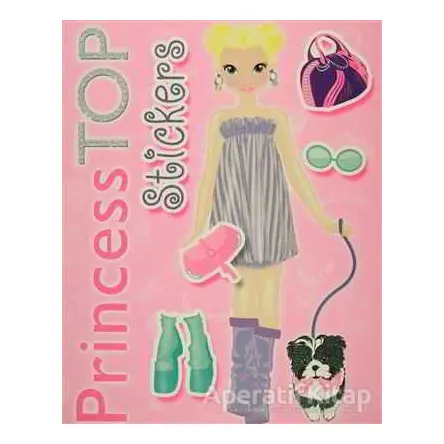 Princess Top Stickers (Pembe) - Kolektif - Çiçek Yayıncılık