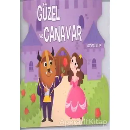 3 D Klasik Masallar - Güzel ve Canavar - Kolektif - Çiçek Yayıncılık