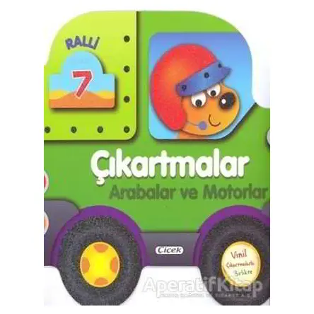 Çıkartmalar - Arabalar ve Motorlar - Kolektif - Çiçek Yayıncılık