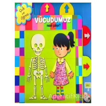 Çek ve Öğren - Vücudumuz Nasıl Çalışır? - Kolektif - Çiçek Yayıncılık