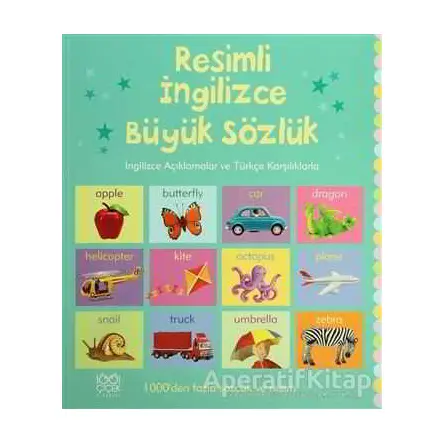 Resimli İngilizce Büyük Sözlük - Jo Litchfield - 1001 Çiçek Kitaplar