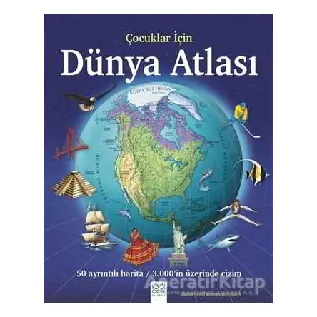 Çocuklar İçin Dünya Atlası - Weldon Owen - 1001 Çiçek Kitaplar