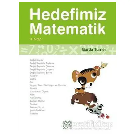 Hedefimiz Matematik 3. Kitap - Garda Turner - 1001 Çiçek Kitaplar