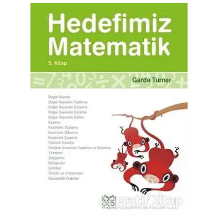 Hedefimiz Matematik 5. Kitap - Garda Turner - 1001 Çiçek Kitaplar