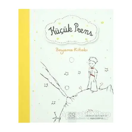 Küçük Prens Boyama Kitabı - Kolektif - 1001 Çiçek Kitaplar