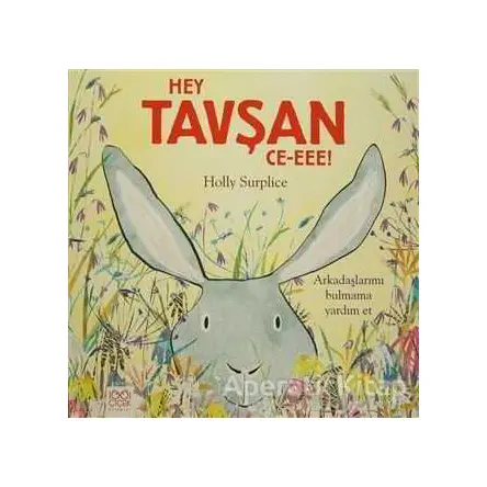 Hey Tavşan Ce-eee! - Holly Surplice - 1001 Çiçek Kitaplar