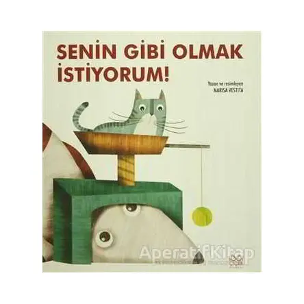 Senin Gibi Olmak İstiyorum! - Marisa Vestita - 1001 Çiçek Kitaplar