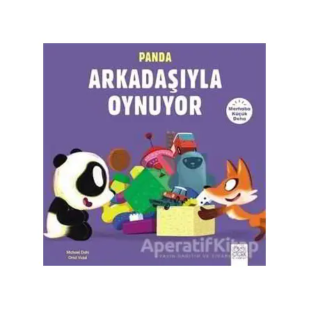 Merhaba Küçük Deha - Panda Arkadaşıyla Oynuyor - Michael Dahl - 1001 Çiçek Kitaplar