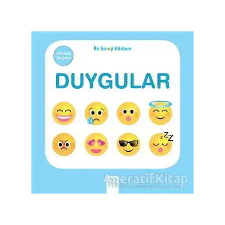Duygular - İlk Emoji Kitabım - Kolektif - 1001 Çiçek Kitaplar