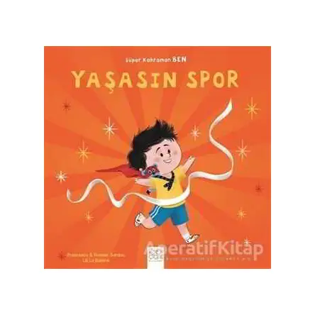 Yaşasın Spor - Süper Kahraman Ben - Romain Sardou - 1001 Çiçek Kitaplar