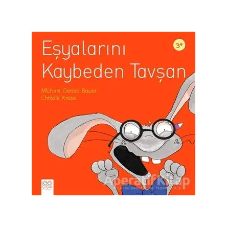 Eşyalarını Kaybeden Tavşan - Chrissie Krebs - 1001 Çiçek Kitaplar