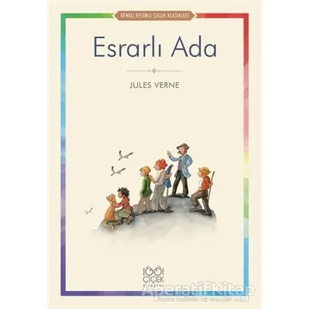Esrarlı Ada - Jules Verne - 1001 Çiçek Kitaplar