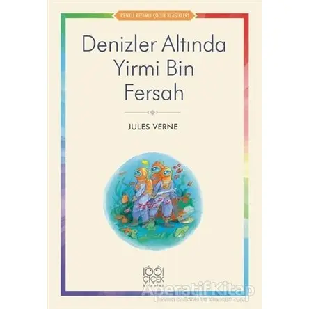 Denizler Altında Yirmi Bin Fersah - Jules Verne - 1001 Çiçek Kitaplar