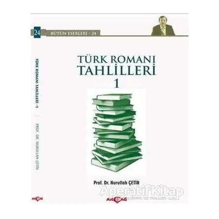 Türk Romanı Tahlilleri 1 - Nurullah Çetin - Akçağ Yayınları