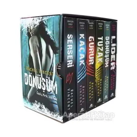 Dönüşüm Serisi Kutulu (6 Kitap Takım) - Rachel Vincent - Pegasus Yayınları