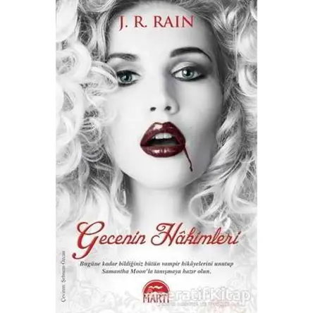 Gecenin Hakimleri - J. R. Rain - Martı Yayınları