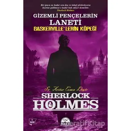 Gizemli Pençelerin Laneti - Baskervillelerin Köpeği - Sir Arthur Conan Doyle - Martı Yayınları