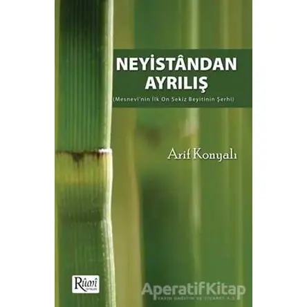 Neyistandan Ayrılış - Arif Konyalı - Rumi Yayınları