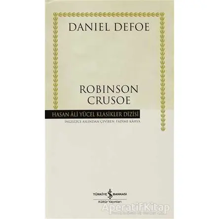 Robinson Crusoe - Daniel Defoe - İş Bankası Kültür Yayınları