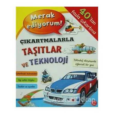Çıkartmalarla Taşıtlar ve Teknoloji - Kolektif - İş Bankası Kültür Yayınları