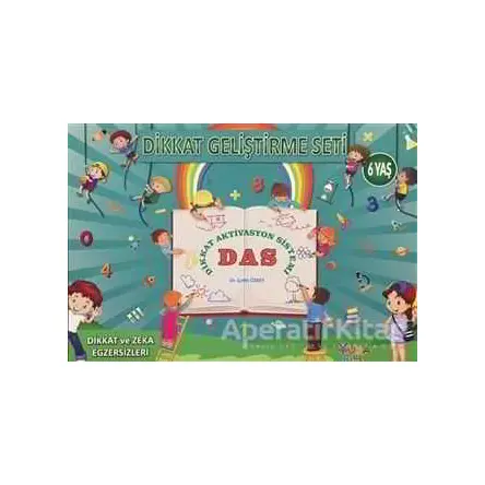 Dikkat Geliştirme Seti 6 Yaş - Kolektif - Yuka Kids