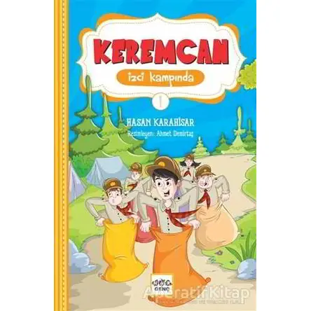 Keremcan İzci Kampında - 1 - Hasan Karahisar - Nar Yayınları