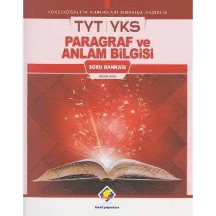 TYT Paragraf ve Anlam Bilgisi Soru Bankası Final Yayınları