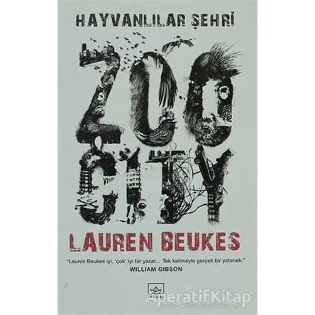 Hayvanlılar Şehri Zoo City - Lauren Beukes - İthaki Yayınları
