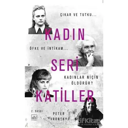 Kadın Seri Katiller - Peter Vronsky - İthaki Yayınları