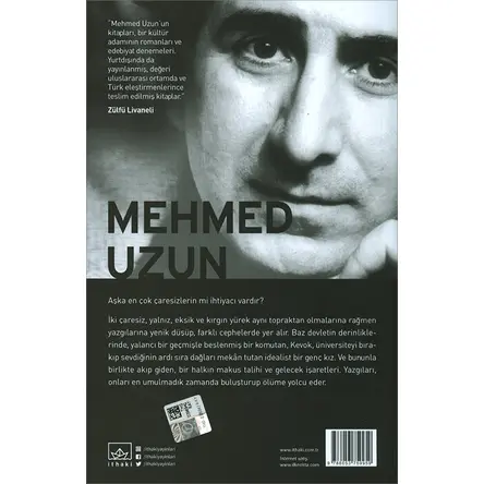 Aşk Gibi Aydınlık Ölüm Gibi Karanlık - Mehmed Uzun - İthaki Yayınları