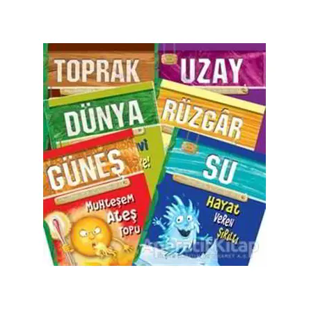 Çevreci Bilim Kitapları (6 Kitap Takım) - Vijita Mukherjee - Damla Yayınevi